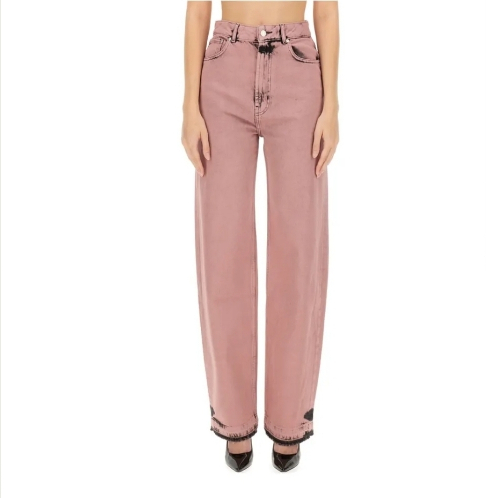 MO5CHINO For Moschino Frayed Jeans Size 26 NWT